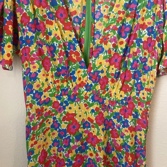 Faithfull the Brand Multicolor Floral Midi Dress - Picture 9 of 12